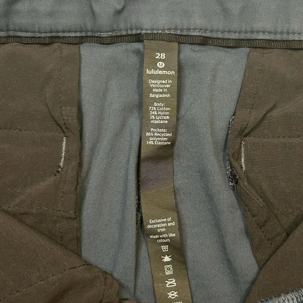 Lululemon Commission Shorts Men's 28 Navy Classic 9